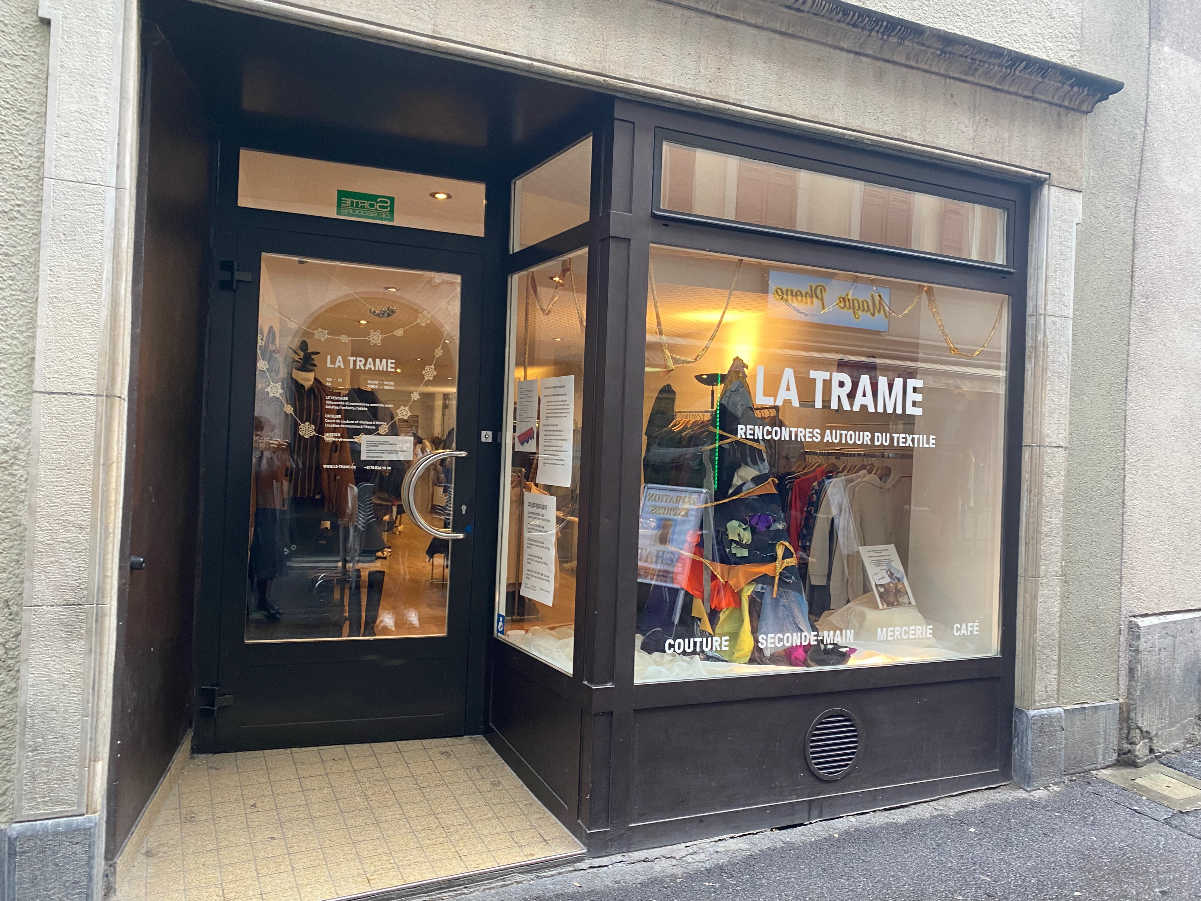 interieur de la trame